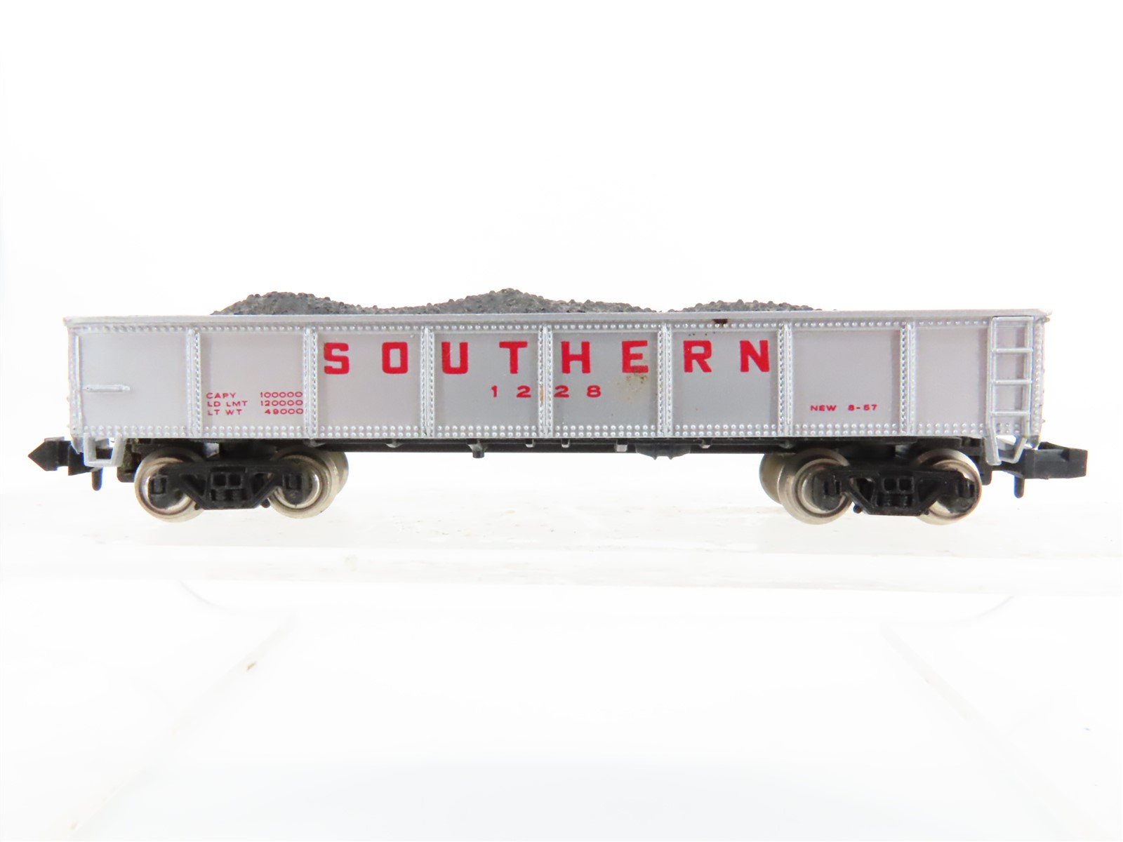 N Scale Bachmann SR Southern Railway Open Gondola #1228 w/ Coal Load