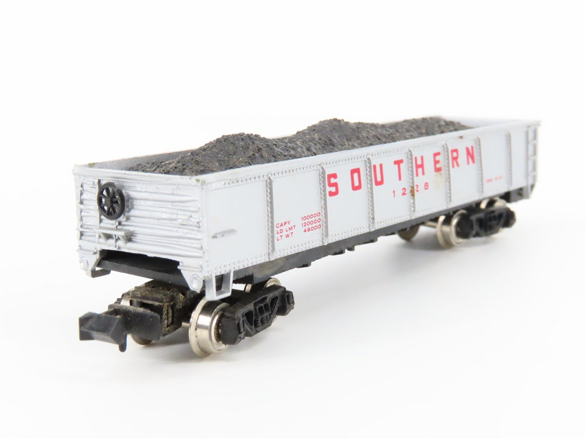N Scale Bachmann SR Southern Railway Open Gondola #1228 w/ Coal Load