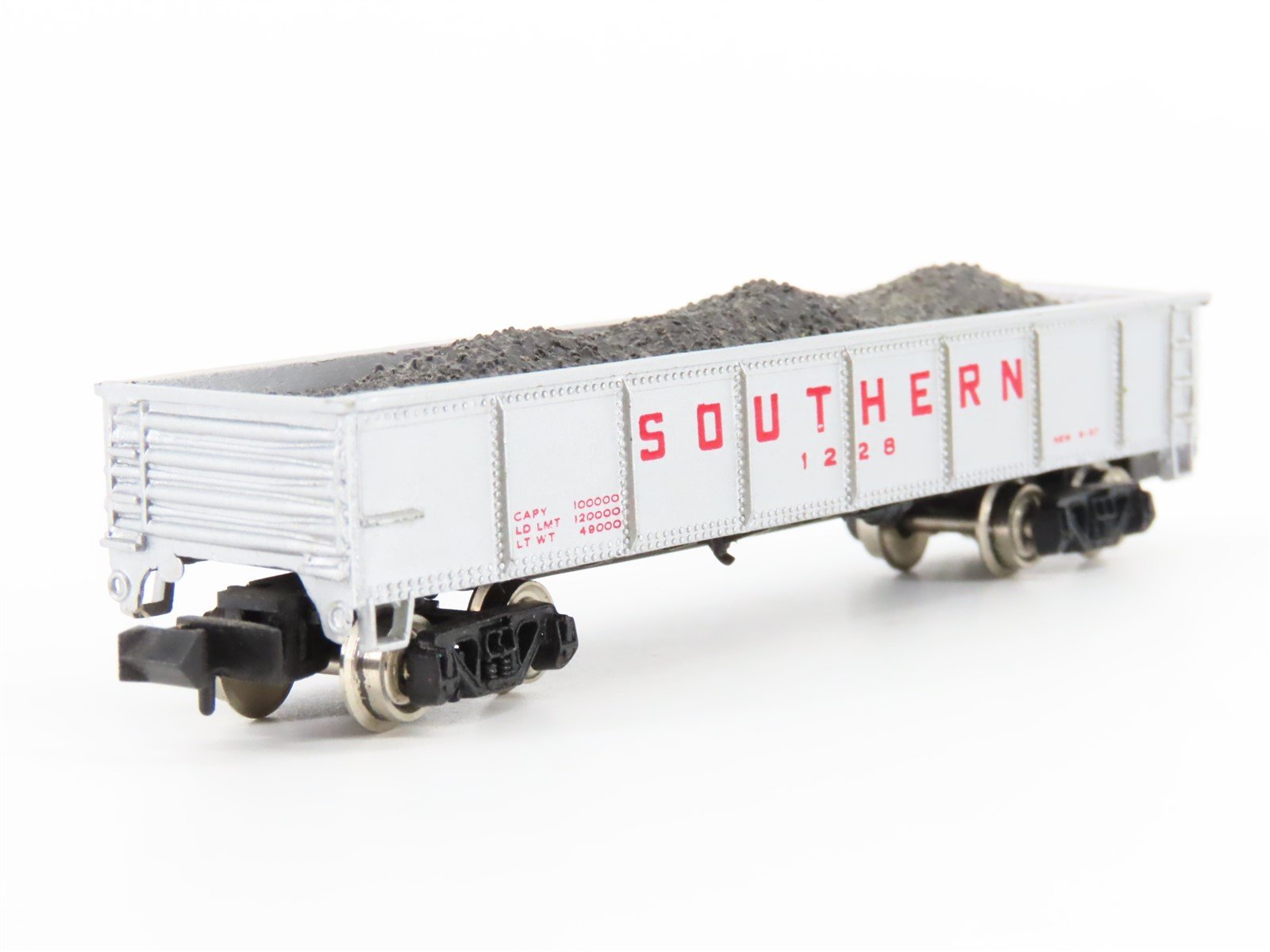 N Scale Bachmann SR Southern Railway Open Gondola #1228 W/ Coal Load