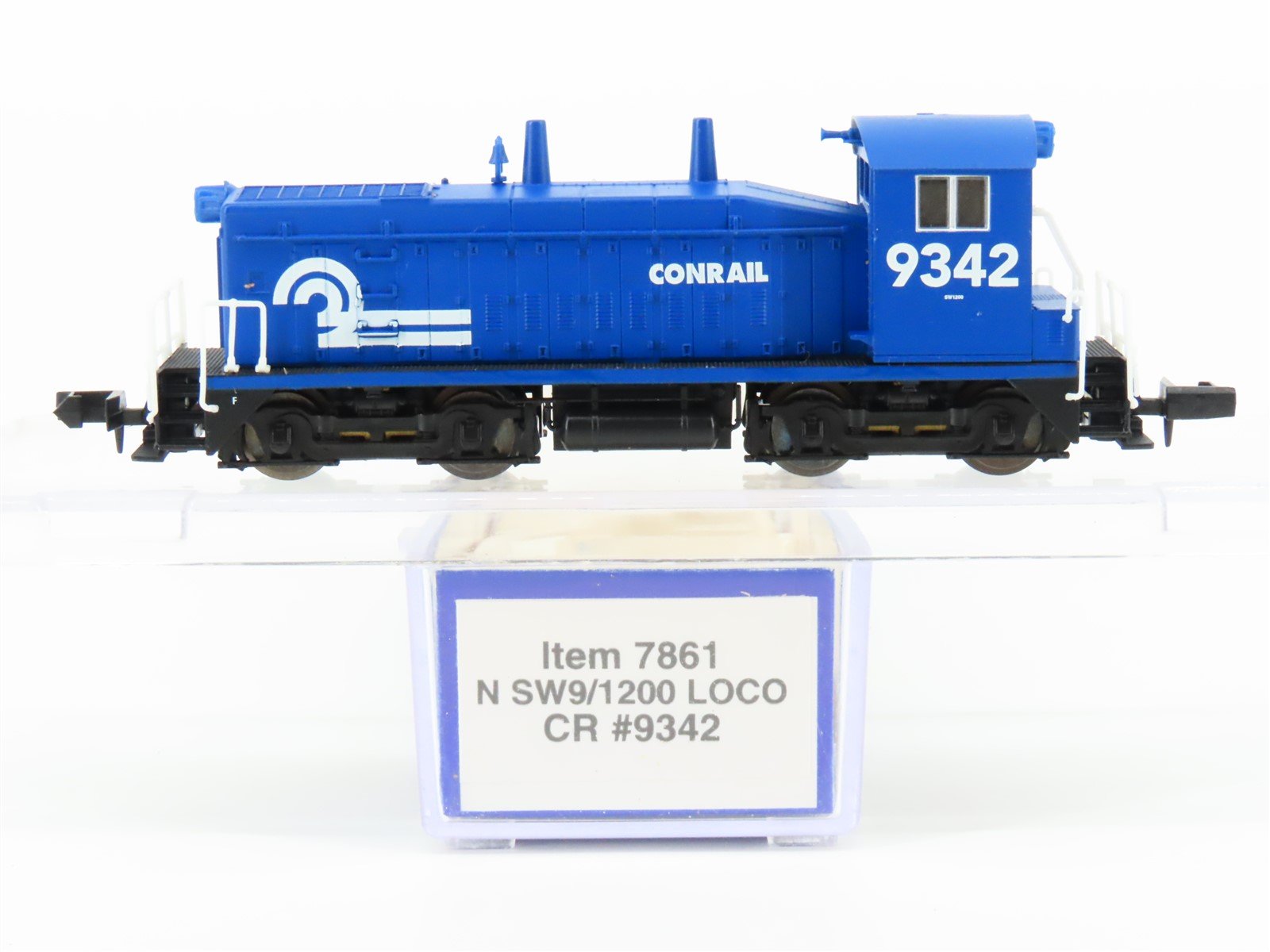 N Scale Life-Like 7861 CR Conrail SW9/1200 Diesel Locomotive #9342
