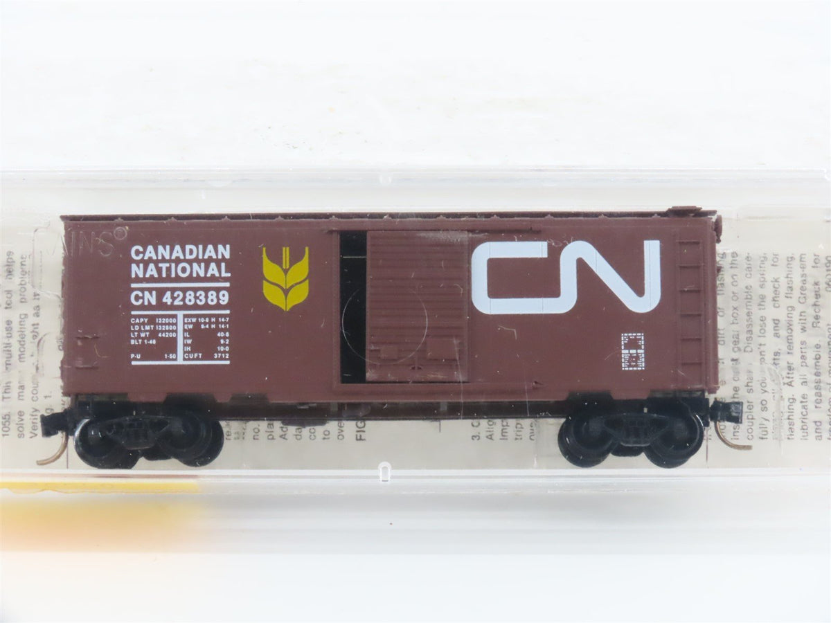 N Kadee Micro-Trains MTL 20550 CN Canadian National 40&#39; Box Car #428389 - Sealed