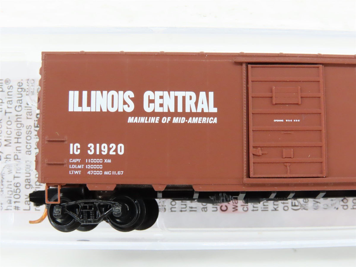 N Scale Micro-Trains MTL 07300090 IC Illinois Central 40&#39; Box Car #31920