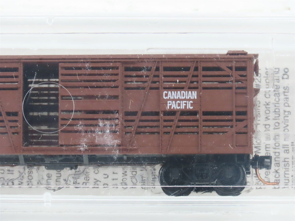 N Scale Micro-Trains MTL 35050 CP Canadian Pacific 40&#39; Stock Car #276932 -Sealed