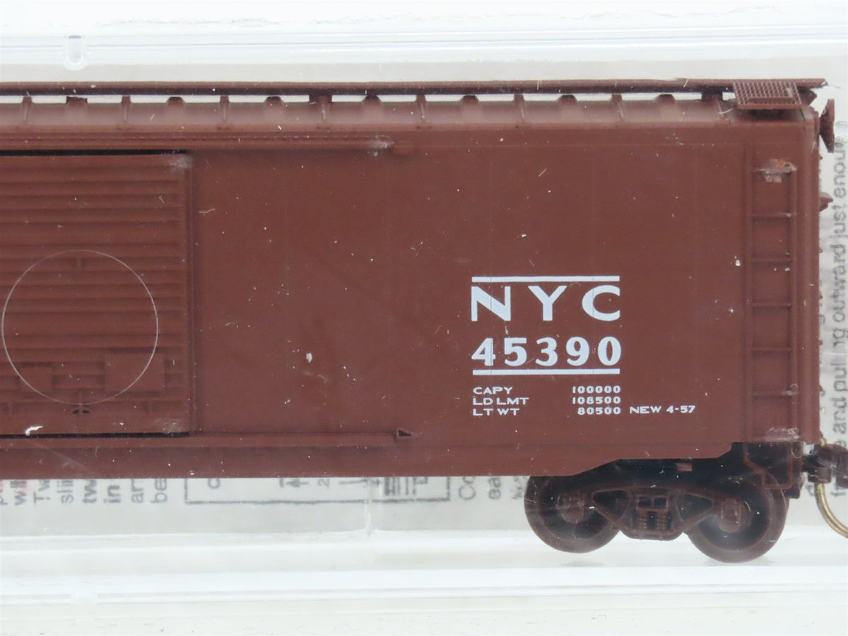 N Micro-Trains MTL 34220 NYC Early Bird Fast Freight 50&#39; Box Car #45390 - Sealed
