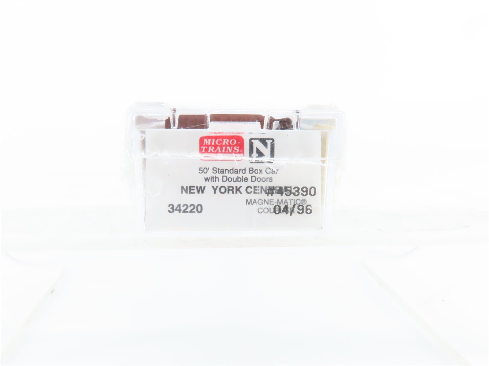 N Micro-Trains MTL 34220 NYC Early Bird Fast Freight 50' Box Car #45390 - Sealed