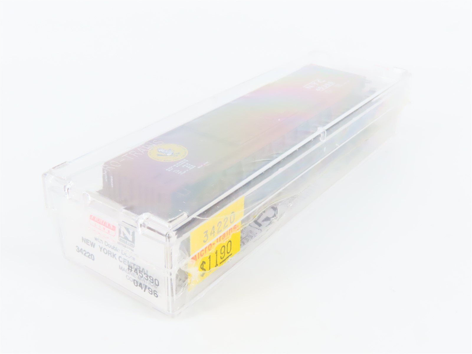 N Micro-Trains MTL 34220 NYC Early Bird Fast Freight 50' Box Car #45390 - Sealed