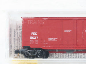 N Scale Micro-Trains MTL 36060 FEC Florida East Coast 50' Box Car #5027 -Sealed