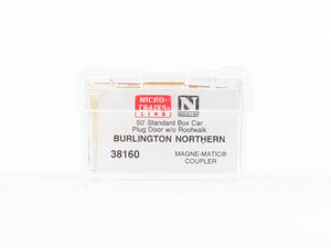 N Scale Micro-Trains MTL 38160 BN Burlington Northern 50' Box Car #745461