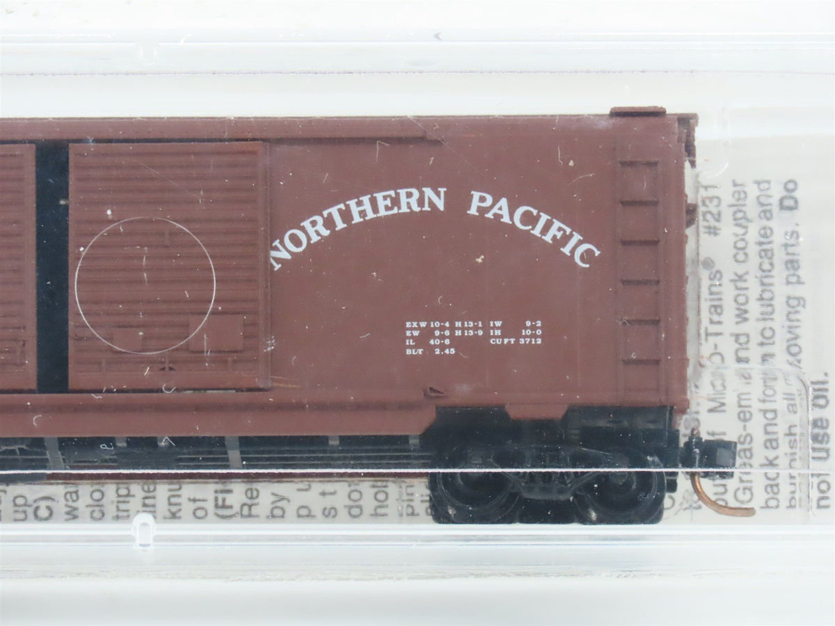 N Scale Micro-Trains MTL 23250 NP Northern Pacific 40&#39; Box Car #38296 -Sealed