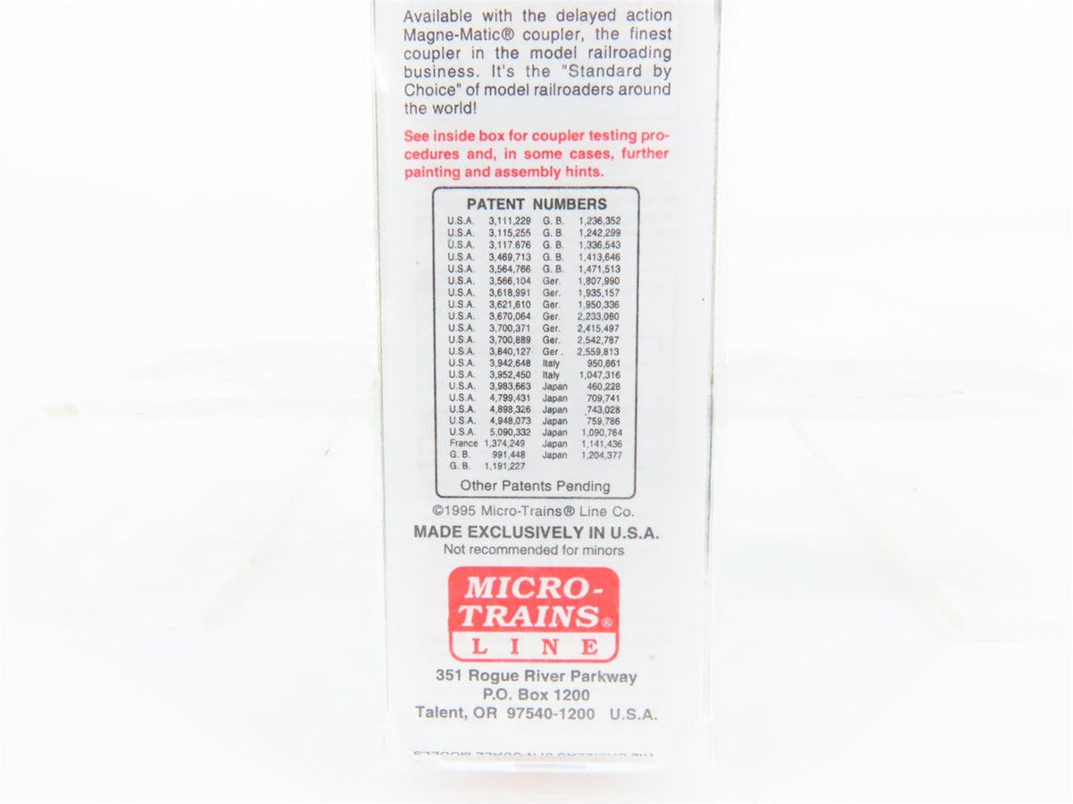 N Scale Micro-Trains MTL 20306 BN Burlington Northern 40&#39; Box Car #189284