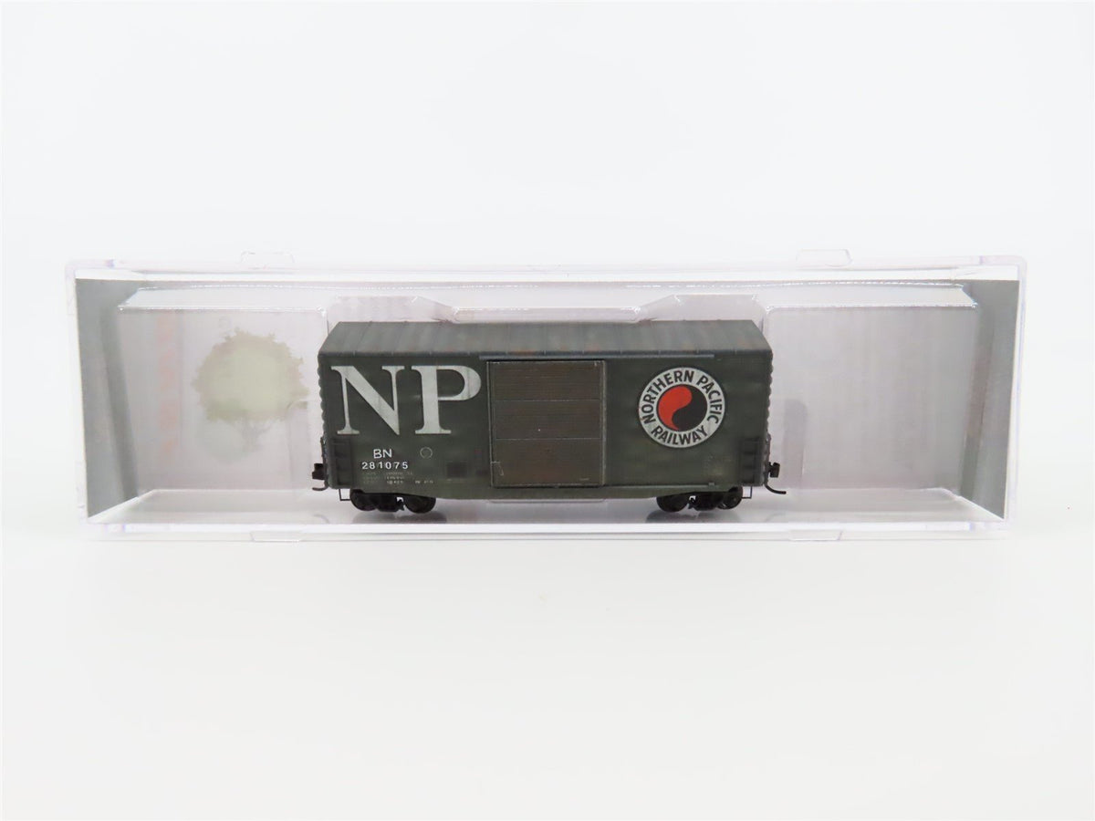 N Micro-Trains MTL 10144011 BNSF Family Tree Series Car #4 BN/ex-NP 40&#39; Box Car