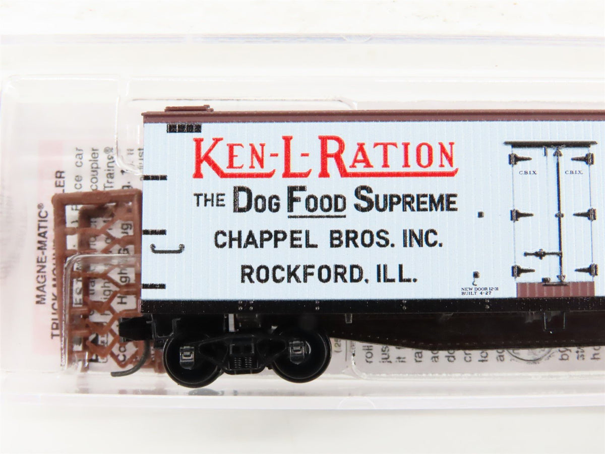 N Scale Micro-Trains MTL 04951920 CBIX Ken-L-Ration 40&#39; Box Car #1515