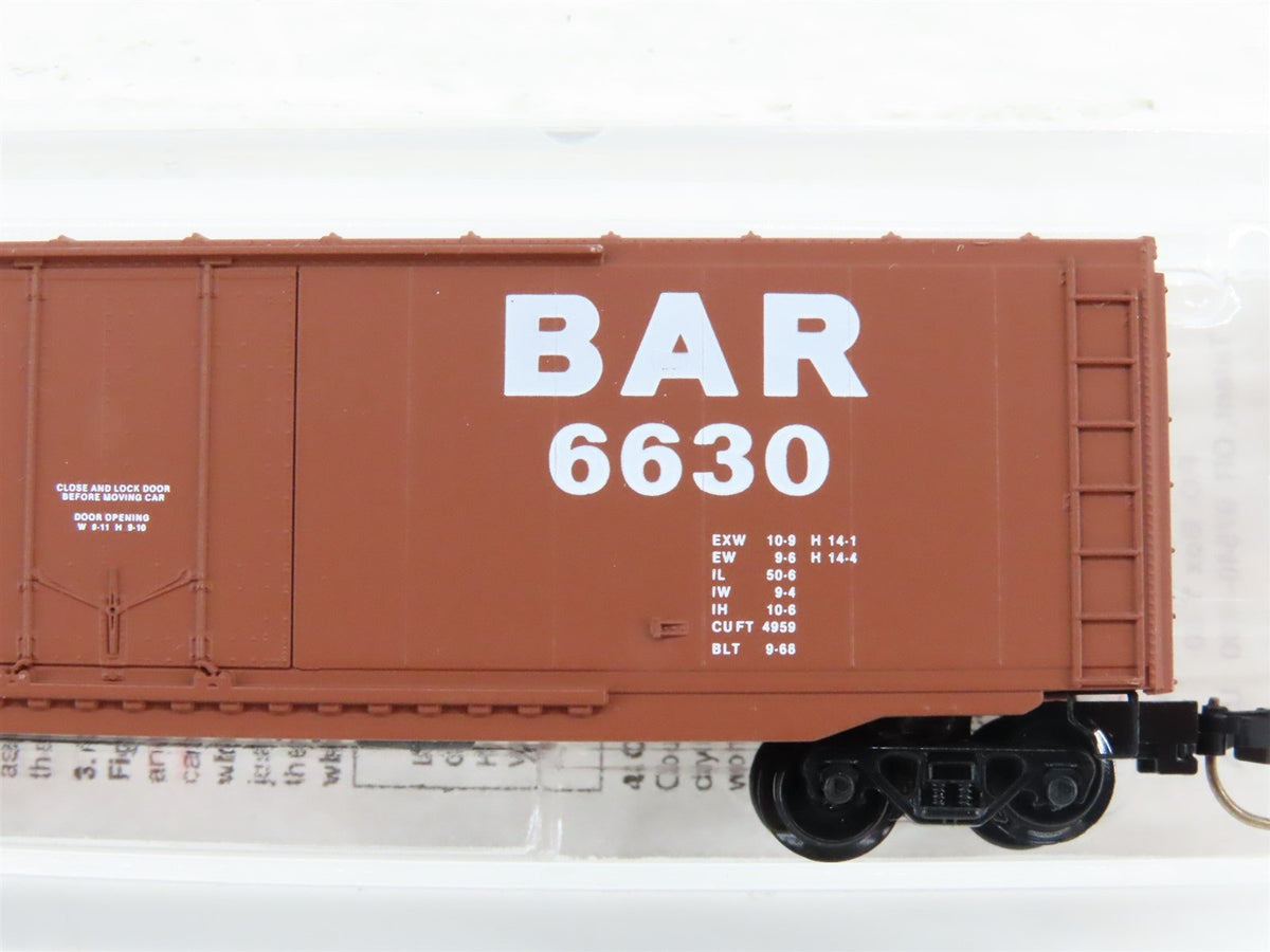 N Scale Micro-Trains MTL 38140 BAR Bangor &amp; Aroostook 50&#39; Box Car #6630