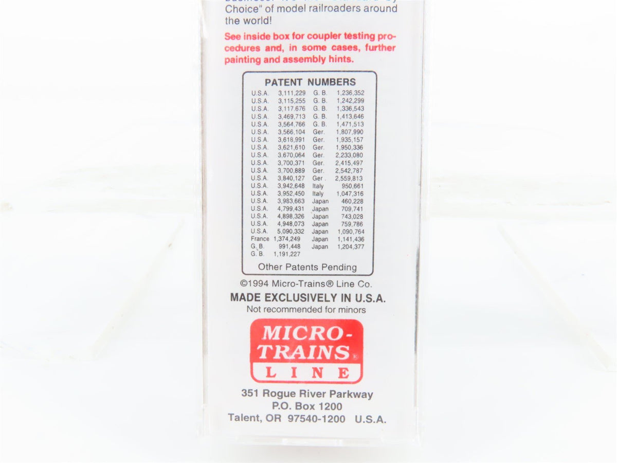 N Scale Micro-Trains MTL 38140 BAR Bangor &amp; Aroostook 50&#39; Box Car #6630