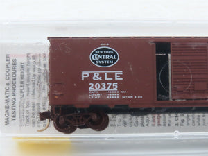 N Micro-Trains MTL 20410 NYC P&LE Pittsburgh & Lake Erie Box Car #20375 - Sealed