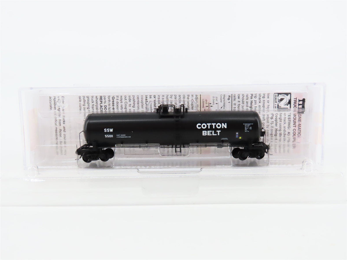 N Micro-Trains MTL #11000510 SSW Cotton Belt 56&#39; General Service Tank Car #55011