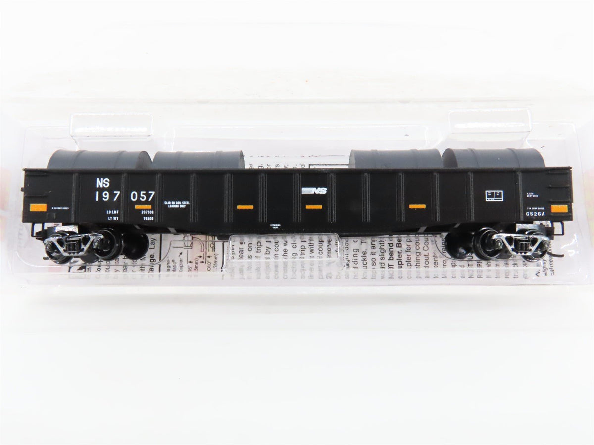 N Micro-Trains MTL 10500361 NS Norfolk &amp; Southern 50&#39; Gondola #197057 w/ Load