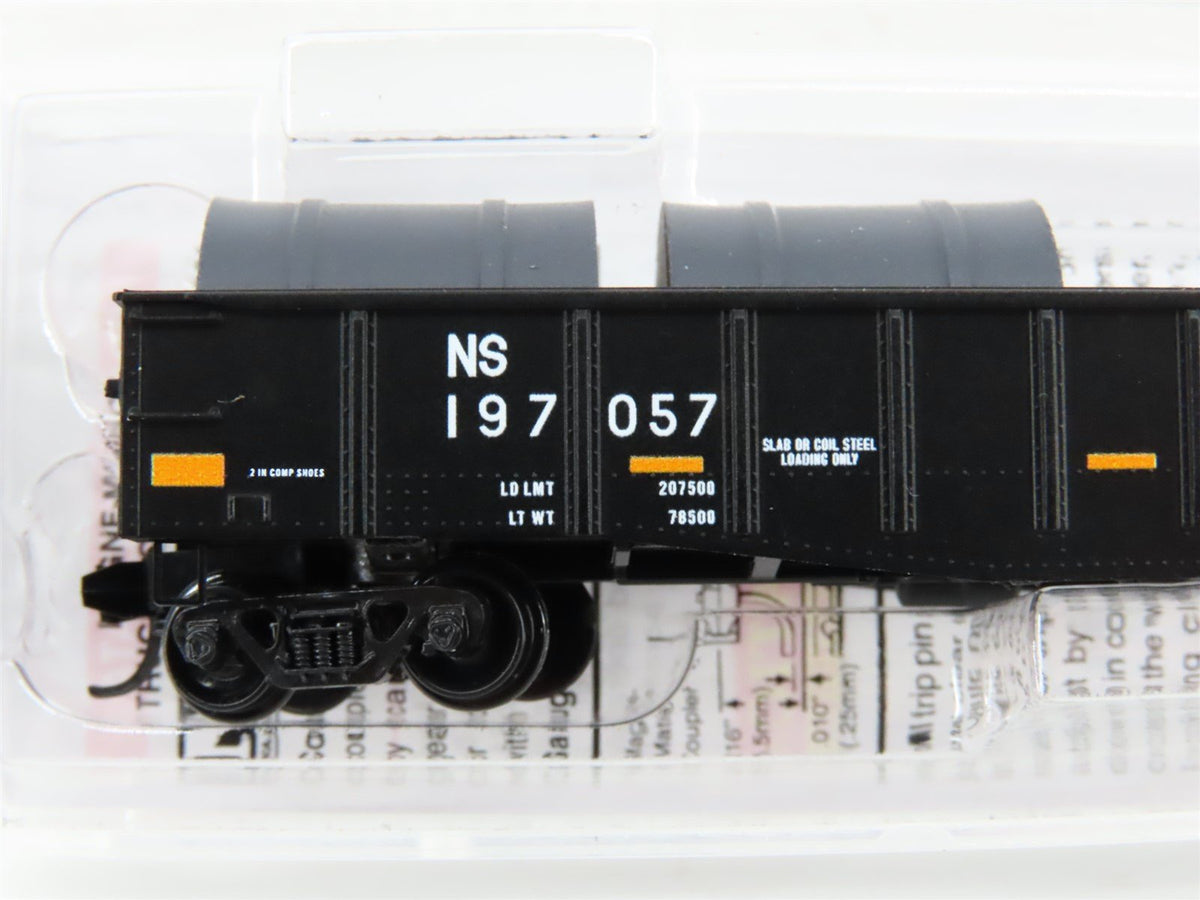 N Micro-Trains MTL 10500361 NS Norfolk &amp; Southern 50&#39; Gondola #197057 w/ Load