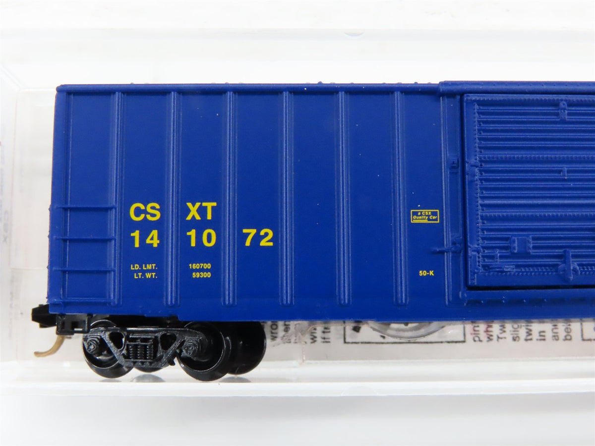 N Scale Micro-Trains MTL 25550/2 CSXT CSX 50&#39; Single Door Box Car #141072