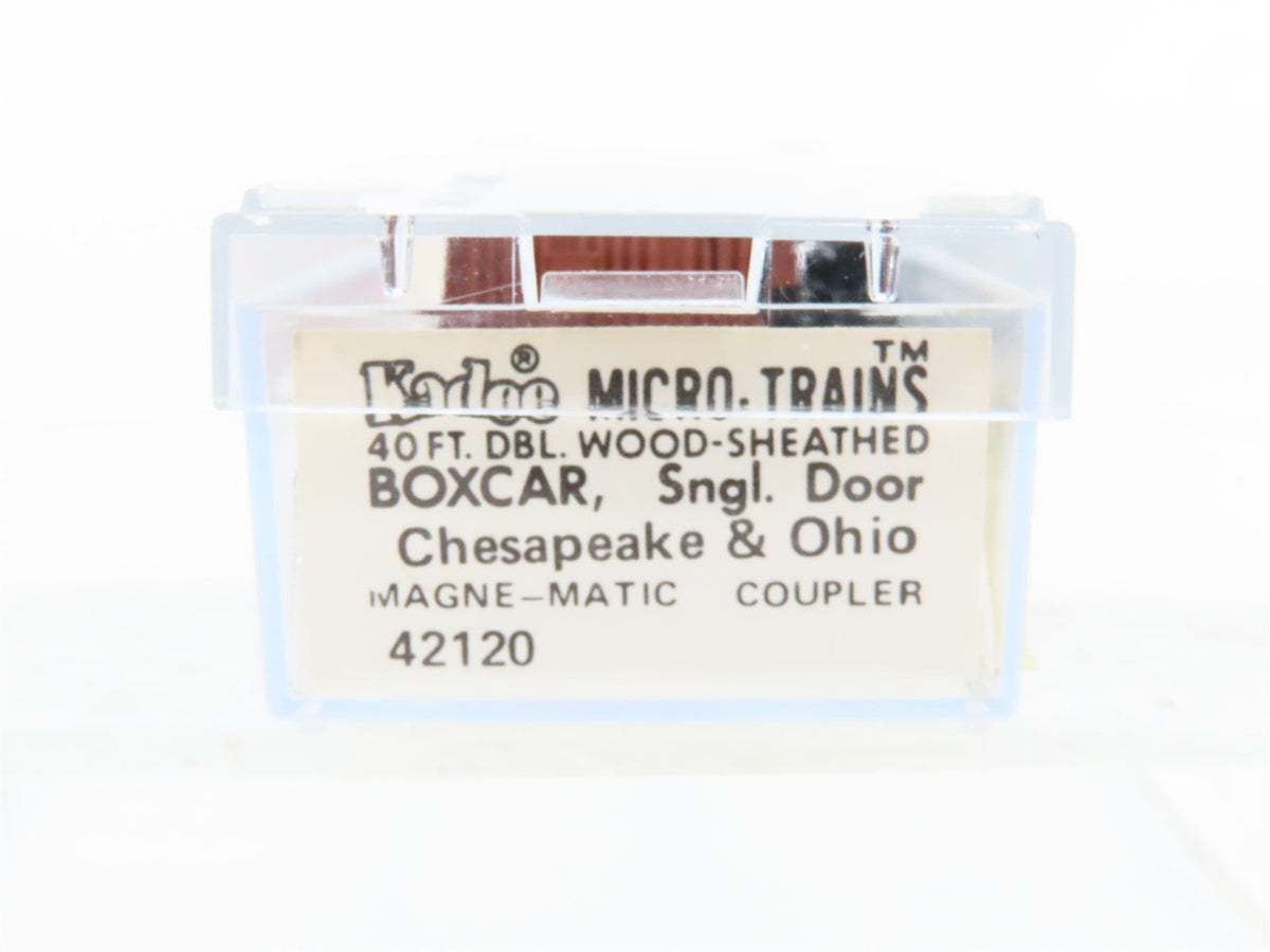 N Scale Kadee Micro-Trains MTL 42120 C&amp;O Chesapeake &amp; Ohio Box Car #84721