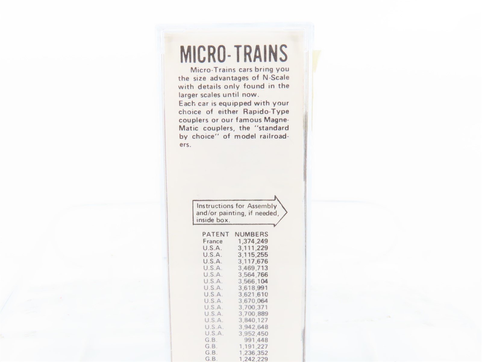N Scale Kadee Micro-Trains MTL 42120 C&O Chesapeake & Ohio Box Car #84721