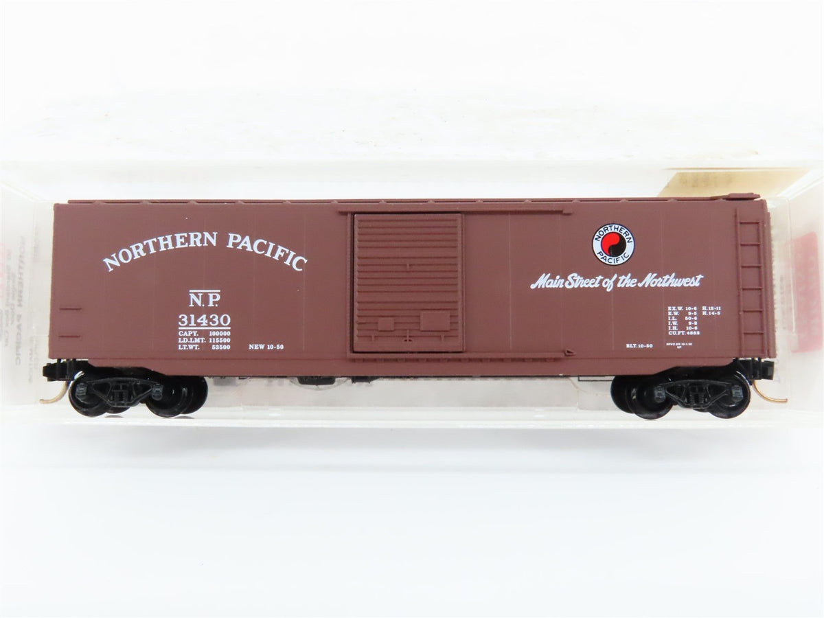 N Scale Micro-Trains MTL 31060 NP Northern Pacific 50&#39; Box Car #31430