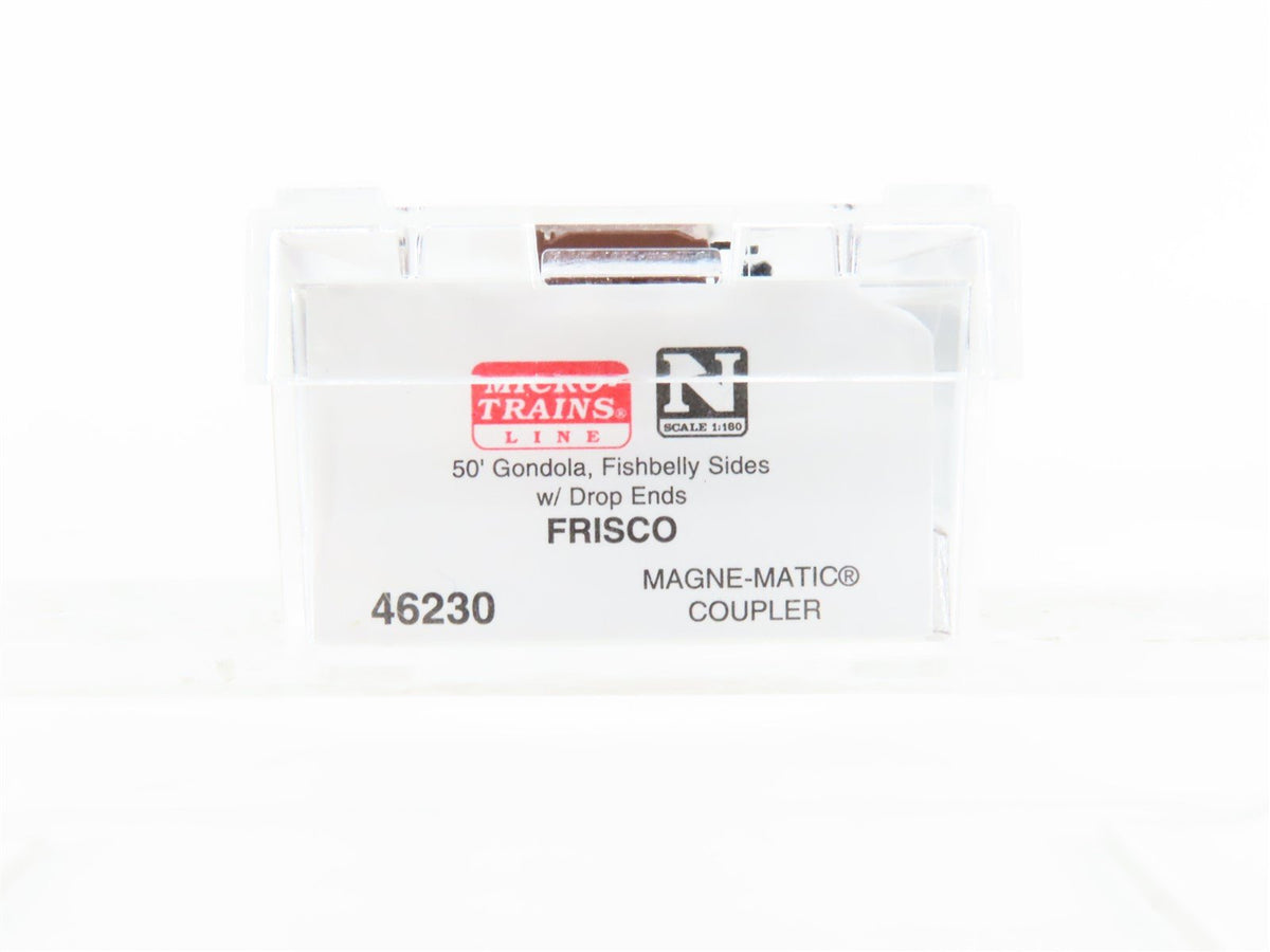 N Scale Micro-Trains MTL 46230 SL-SF Frisco 50&#39; Gondola #51245