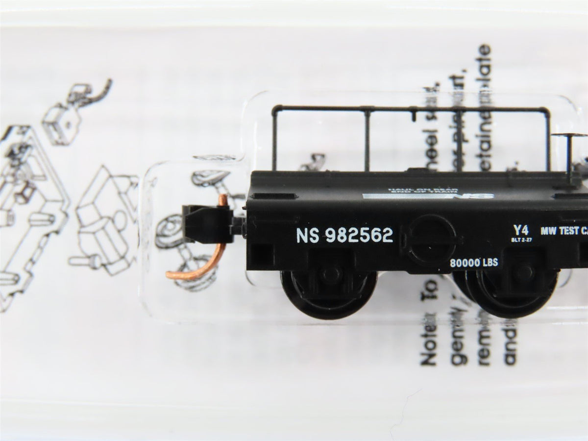 N Scale Micro-Trains MTL 12100020 NS Norfolk Southern Scale Test Car #982562