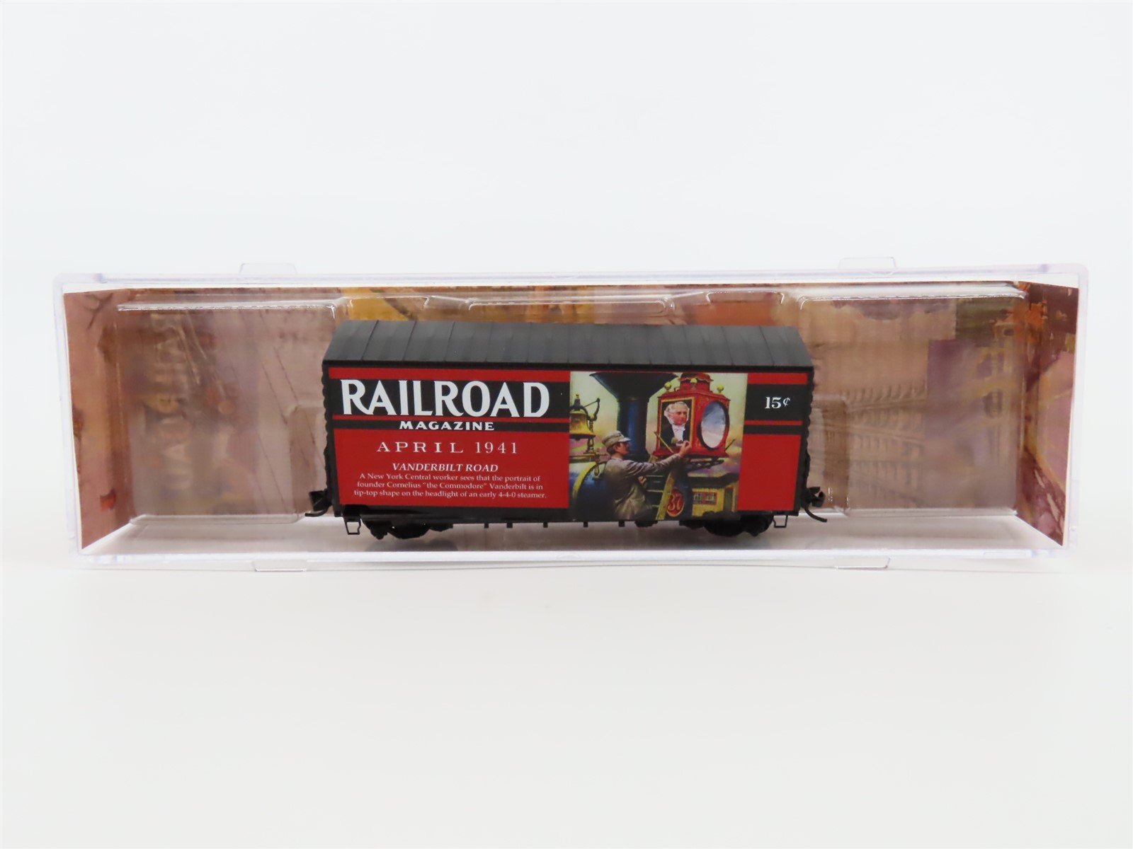 N Micro-Trains MTL #10100881 Railroad Magazine Car #2 Box Car "Vanderbilt Road"