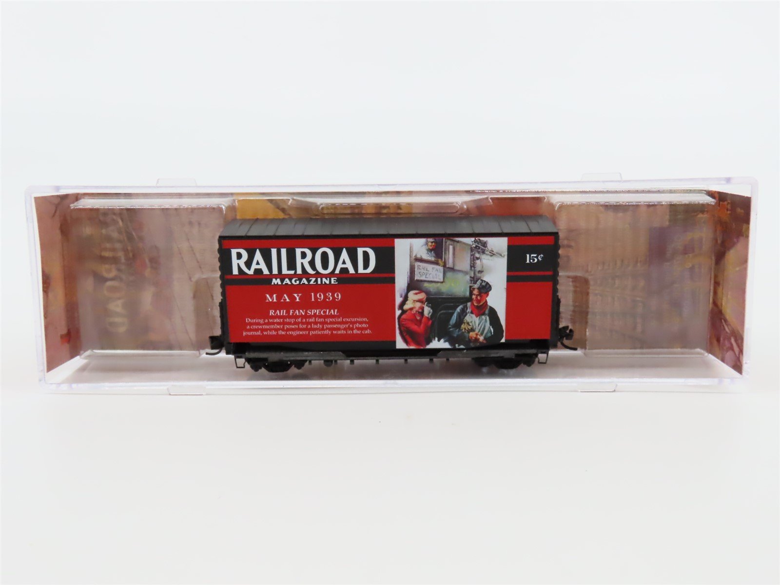 N Micro-Trains MTL #10100882 Railroad Magazine Car #3 Box Car "Rail Fan Special"