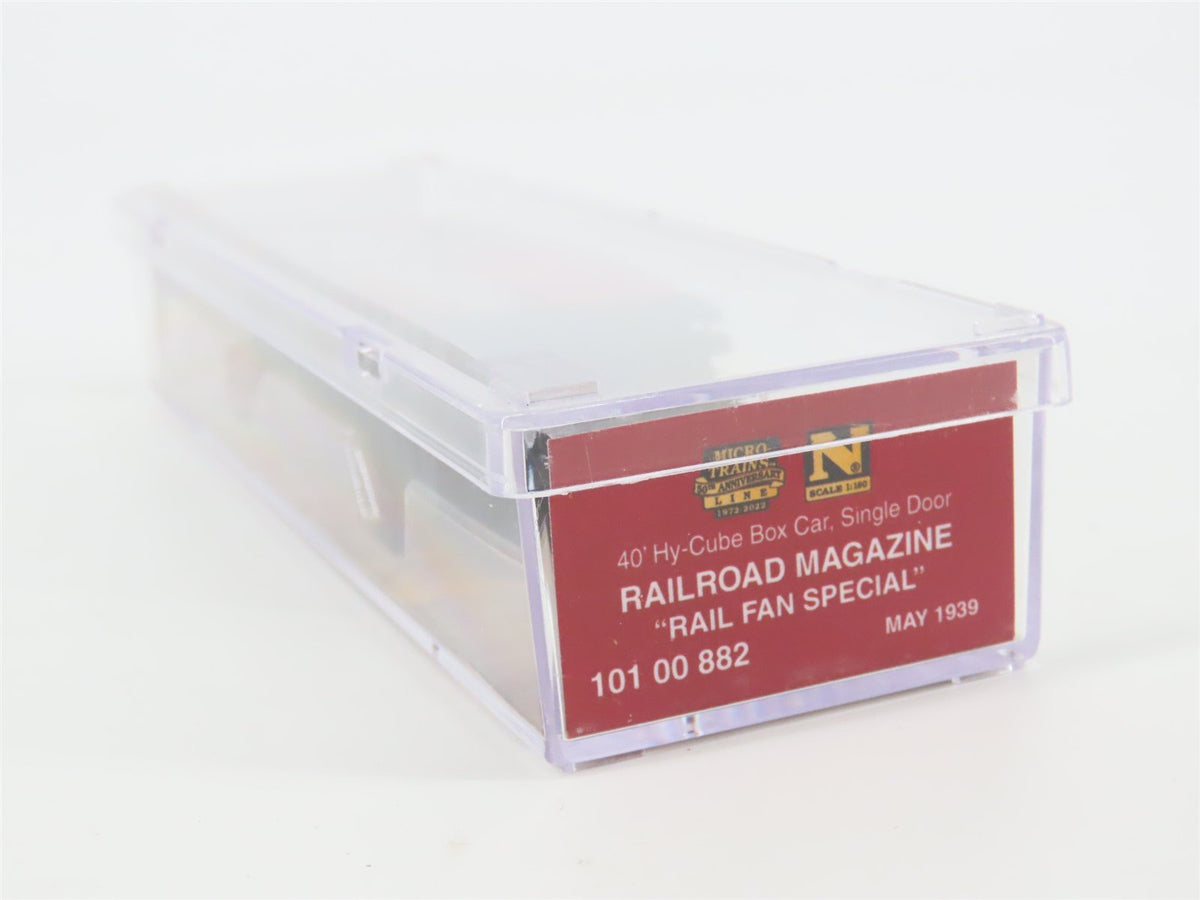 N Micro-Trains MTL #10100882 Railroad Magazine Car #3 Box Car &quot;Rail Fan Special&quot;