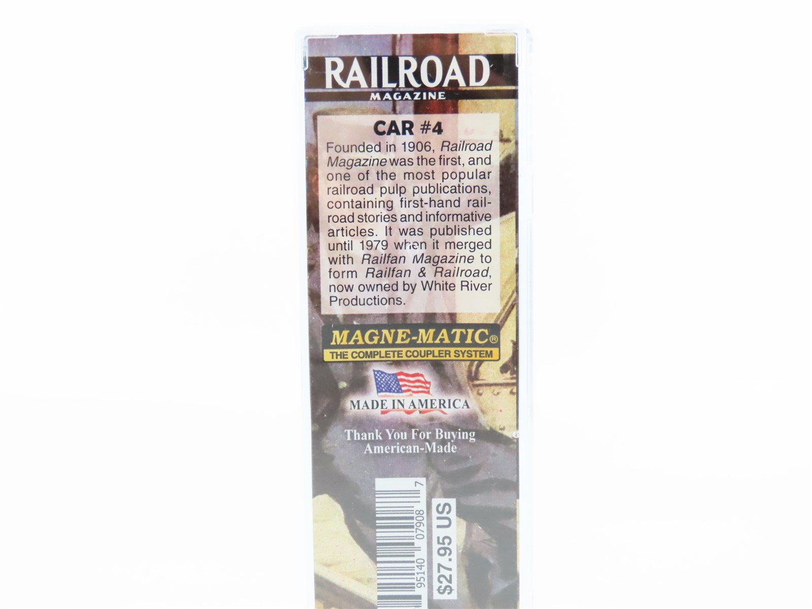 N Micro-Trains MTL #10100883 Railroad Magazine Car #4 Box Car 