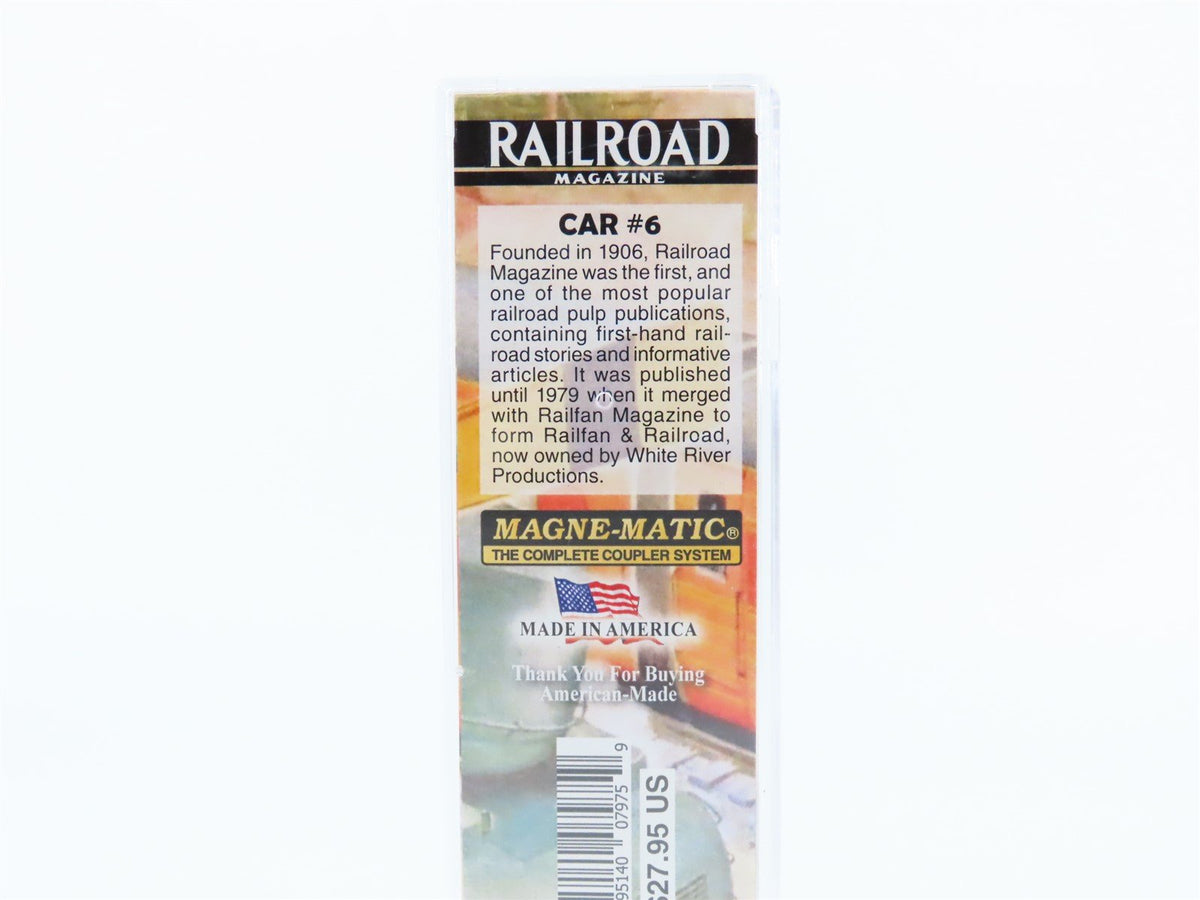 N Scale Micro-Trains MTL #10100885 Railroad Magazine Car #6 40&#39; Hy-Cube Box Car