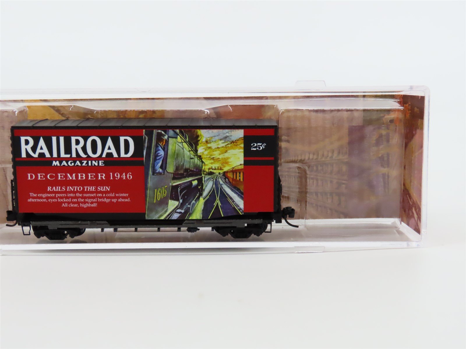 N Micro-Trains MTL 10100889 Railroad Magazine #10 Boxcar 