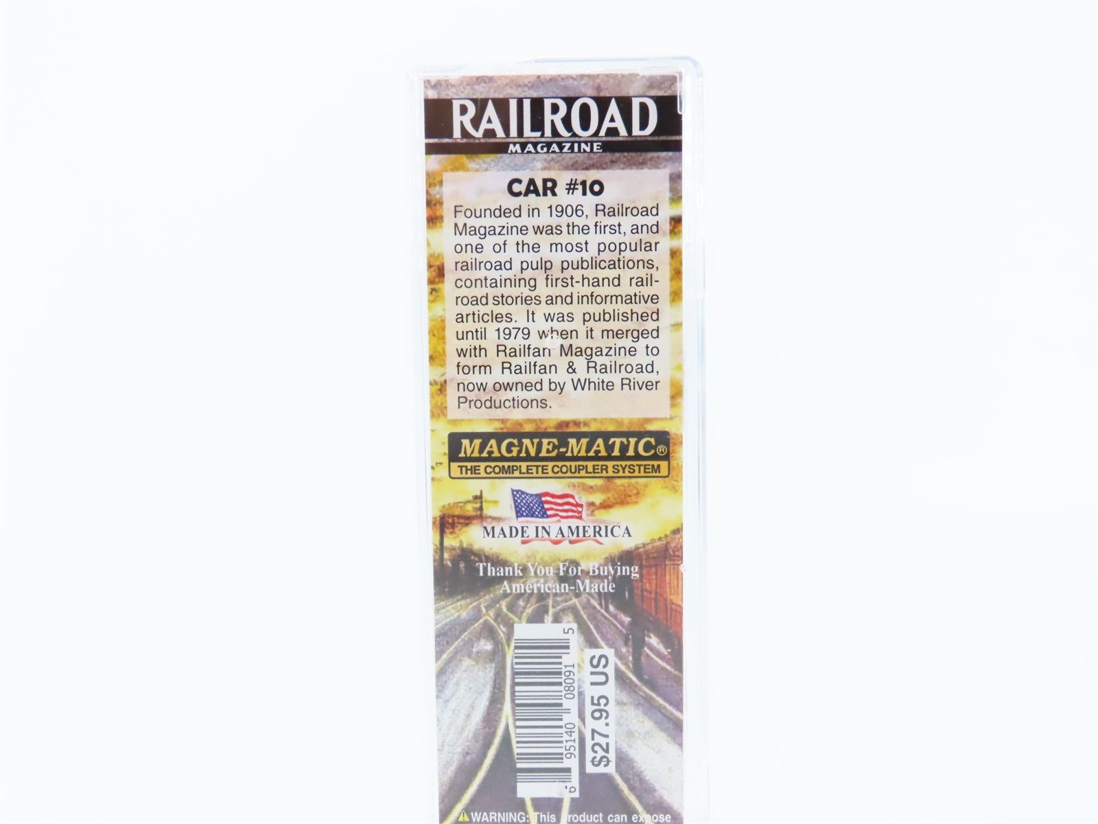 N Micro-Trains MTL 10100889 Railroad Magazine #10 Boxcar 