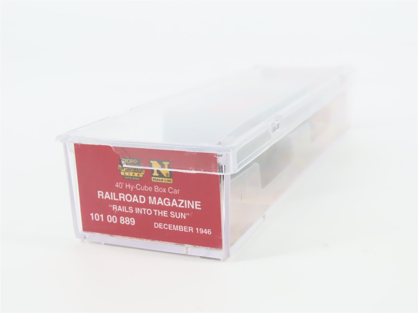 N Micro-Trains MTL 10100889 Railroad Magazine #10 Boxcar 