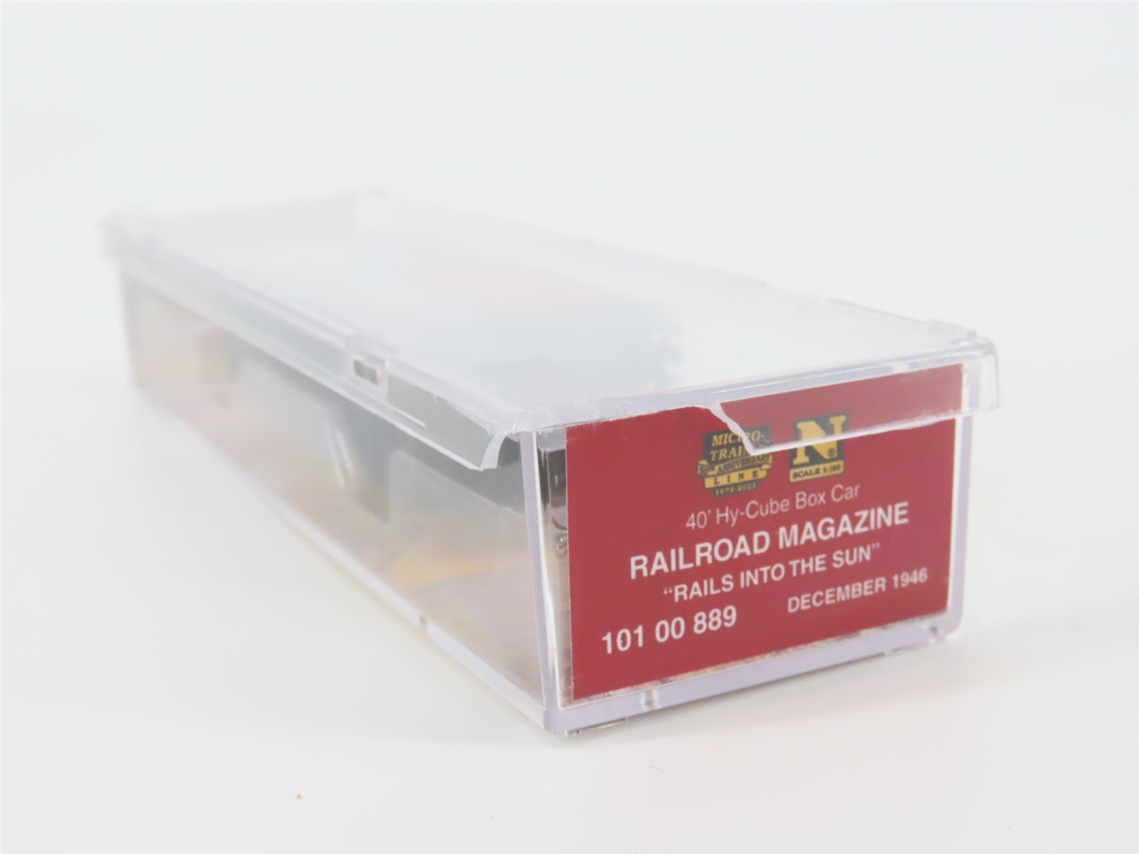 N Micro-Trains MTL 10100889 Railroad Magazine #10 Boxcar 