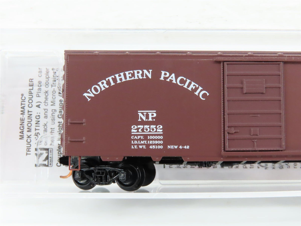 N Scale Micro-Trains MTL 02000980 NP Northern Pacific 40&#39; Box Car #27552