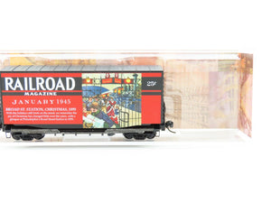 N Scale Micro-Trains MTL #10100890 Railroad Magazine Car #11 40' Hy-Cube Box Car