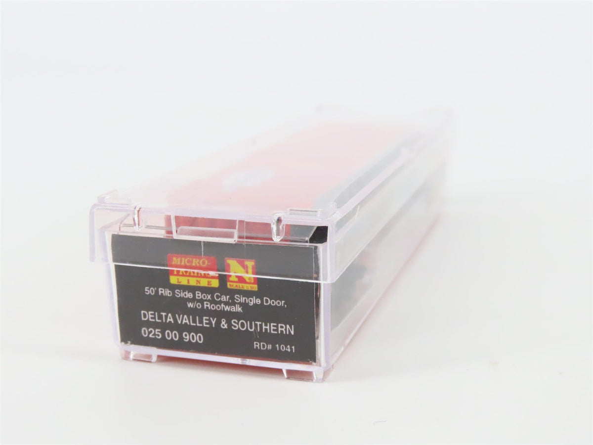 N Micro-Trains MTL #02500900 Per Diem DVS Delta Valley &amp; Southern Box Car #1041