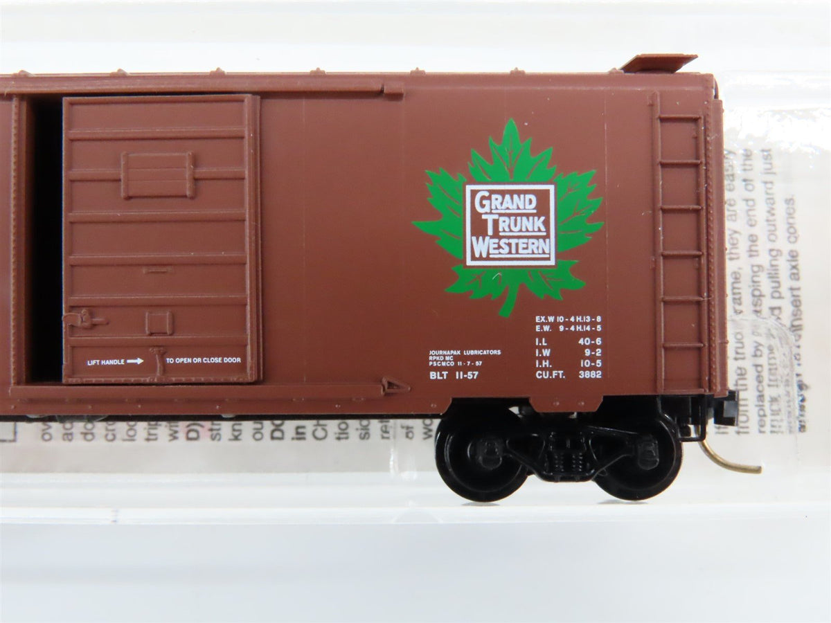 N Scale Micro-Trains MTL 20010 GTW Grand Trunk Western 40&#39; Box Car #516771