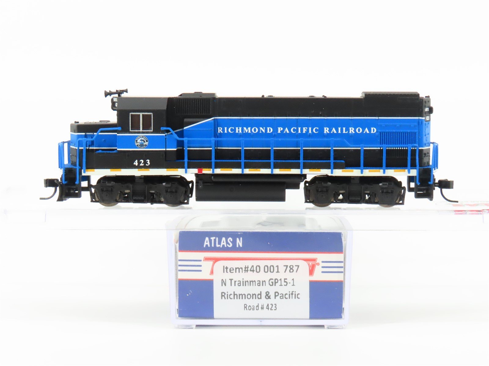 N Scale Atlas 40001787 GMTX Richmond & Pacific GP15-1 Diesel Locomotive #423