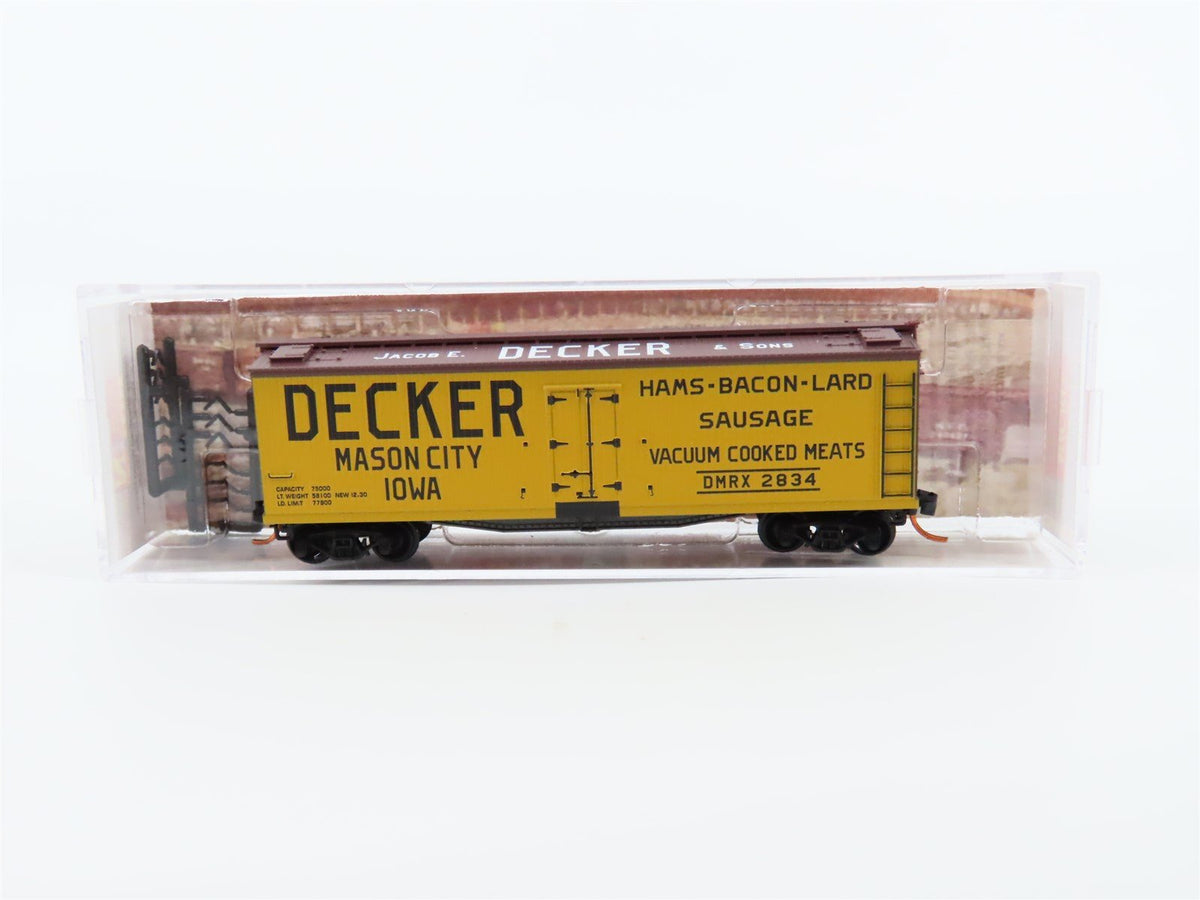 N Micro-Trains MTL 04900640 Meat Packers Series #9 DMRX Decker 40&#39; Reefer #2834