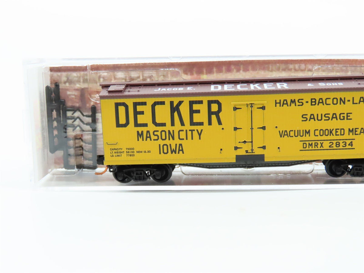 N Micro-Trains MTL 04900640 Meat Packers Series #9 DMRX Decker 40&#39; Reefer #2834