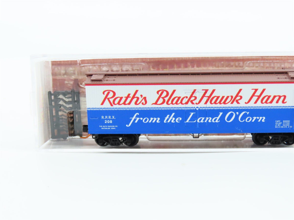 N Micro-Trains MTL 04900630 Meat Packers Series #10 RPRX Rath&#39;s 40&#39; Reefer #208