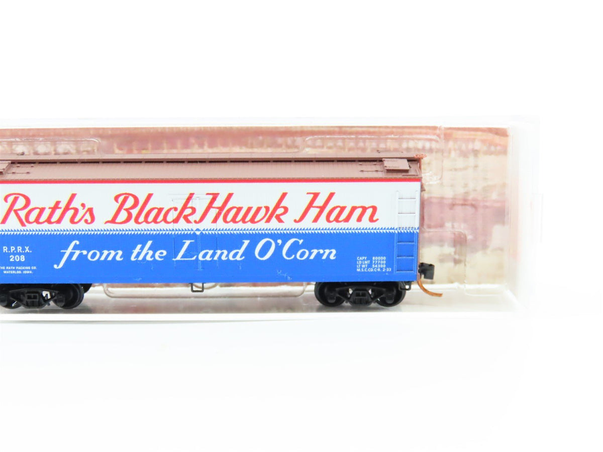 N Micro-Trains MTL 04900630 Meat Packers Series #10 RPRX Rath&#39;s 40&#39; Reefer #208