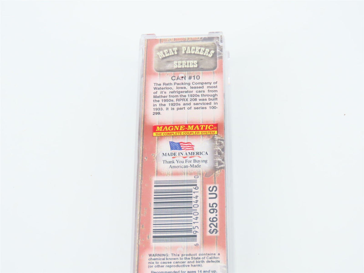 N Micro-Trains MTL 04900630 Meat Packers Series #10 RPRX Rath&#39;s 40&#39; Reefer #208