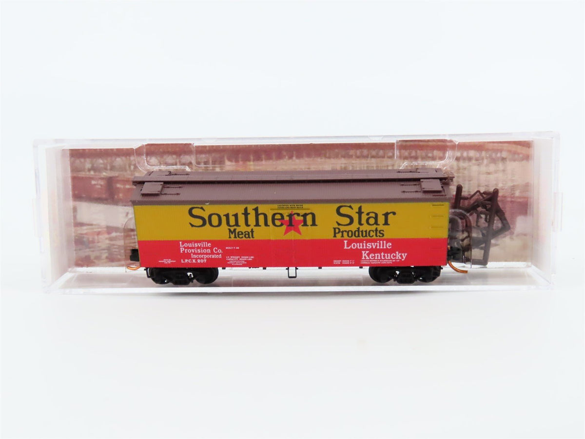 N Micro-Trains MTL #05800526 Meat Packers #11 LPCX Southern Star 36&#39; Reefer #207