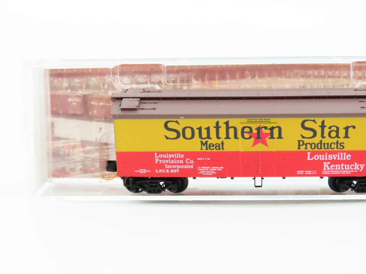 N Micro-Trains MTL #05800526 Meat Packers #11 LPCX Southern Star 36&#39; Reefer #207