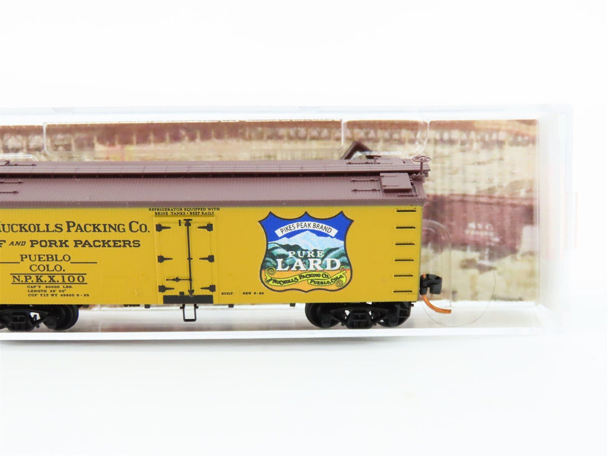 N Micro-Trains MTL #05800536 Meat Packers Car #12 NPKX Nuckoll&#39;s 36&#39; Reefer #100